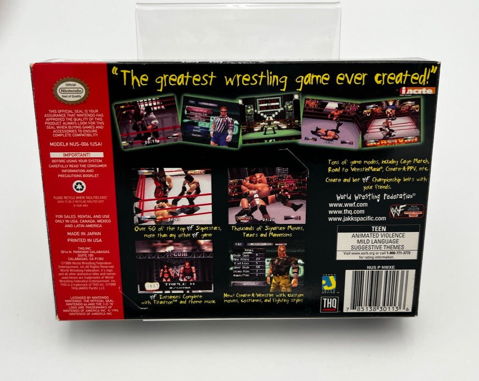 WWF WrestleMania 2000 - Nintendo N64