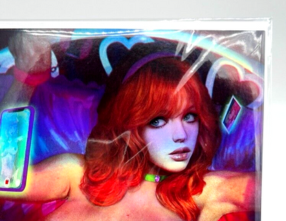 TOTALLY RAD MONSTERS DAPHNE SCOOBY DOO SHIKARII FOIL ARTIST EDITION #4/10 COPIES