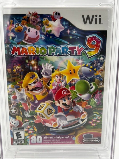 Mario Party 9 Nintendo Wii NEW SEALED GRADED CGC 9.2 VIDEO GAME WATA SUPER BROS