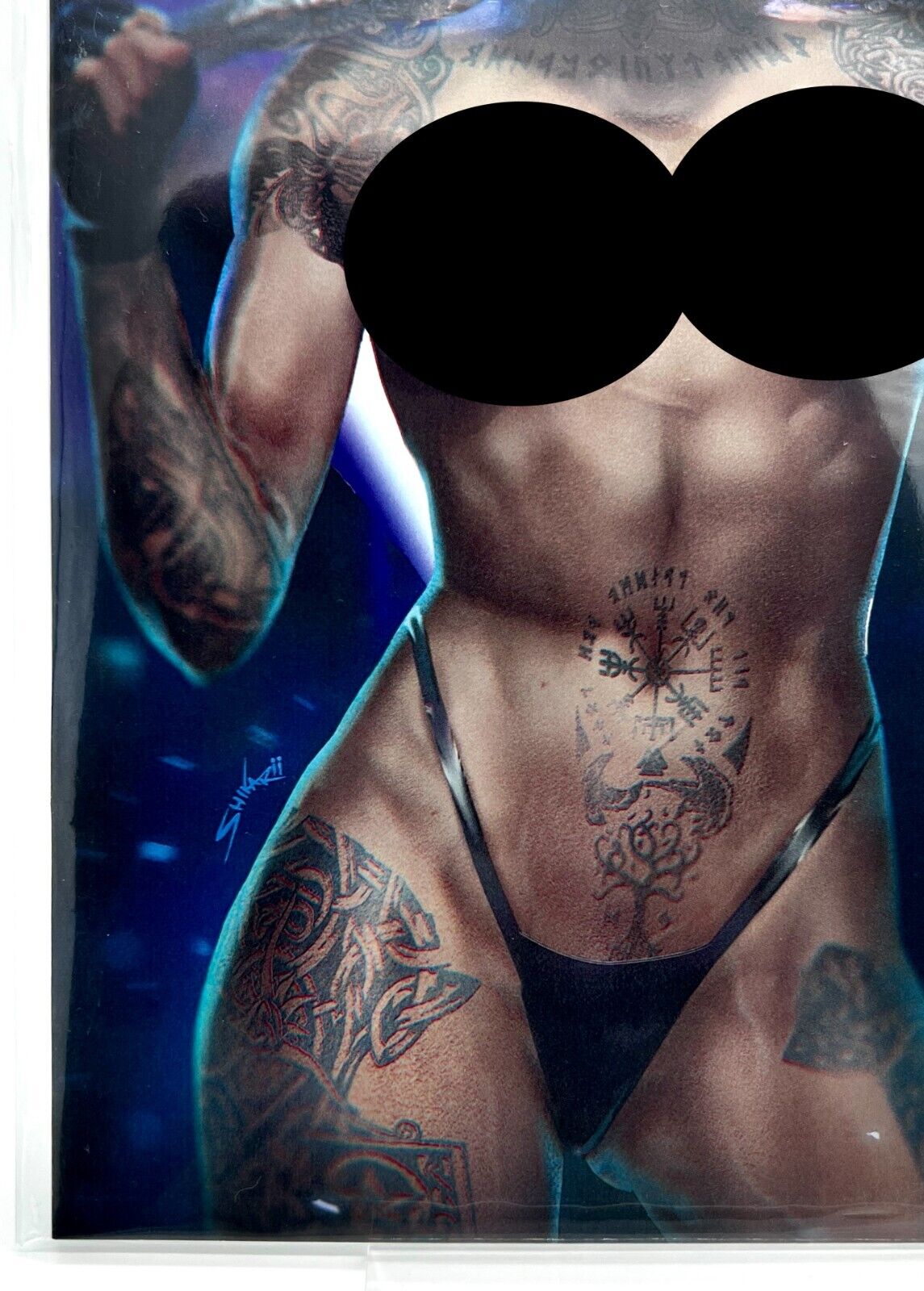 GUNS GIRLS #01 AXE ICE SHIKARII VIRGIN KICKSTARTER BLACK OPS POWER HOUR