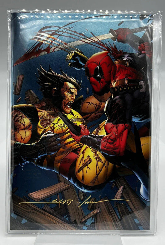 X-Men #26 Deadpool Scott Williams SIGNED VIRGIN HOLOFOIL NYCC ‘23 Limited 1992