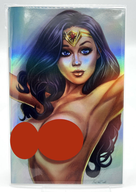 M House Wonder Woman Alfret Le Foil Virgin LIMITED EDITION 20 COPIES MELINDAS