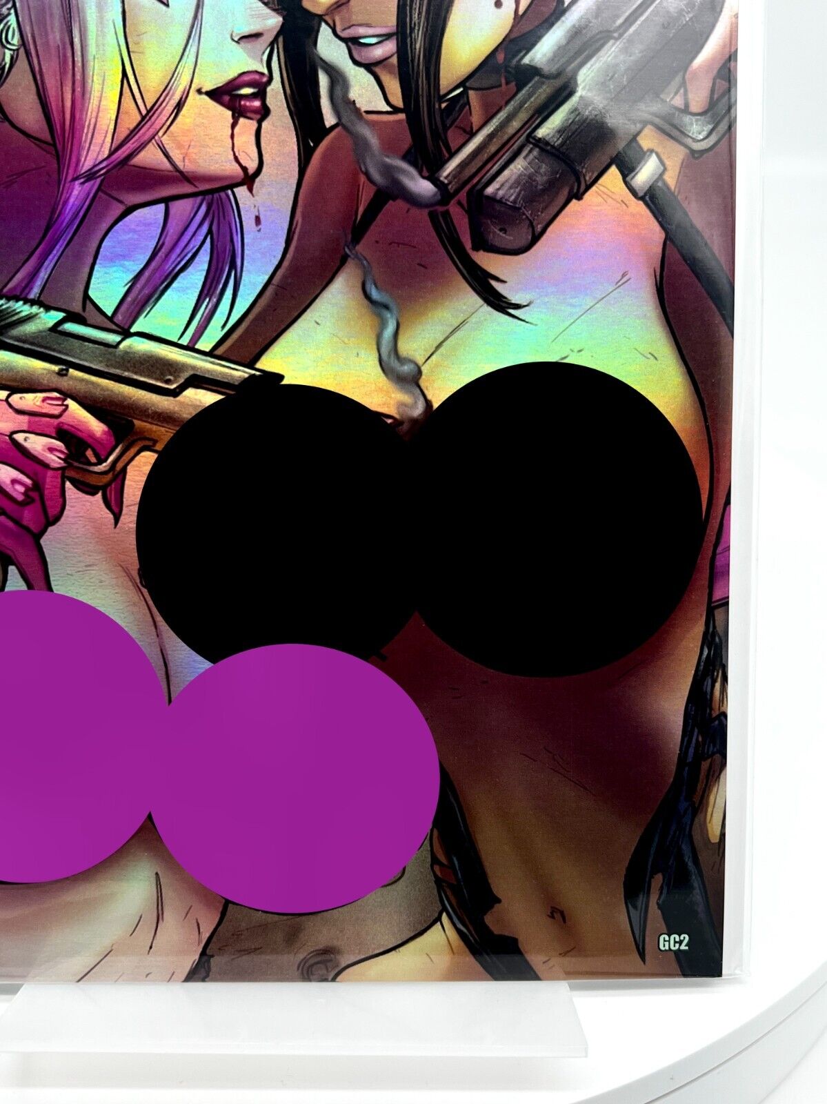 Miss Meow #5 Drax Close Up VIRGIN FOIL LIMITED PUBLISHER EDITION #2/5