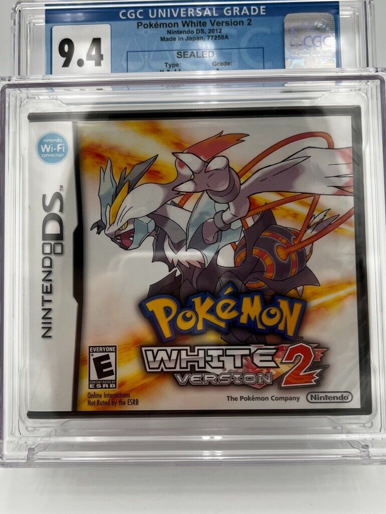 Pokemon White Version 2  Nintendo DS 2012  NEW SEALED GRADED CGC 9.4