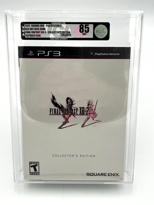 FINAL FANTASY XII-2  COLLECTOR'S EDITION PS3 PLAYSTATION NEW SEALED GRADED 8.5