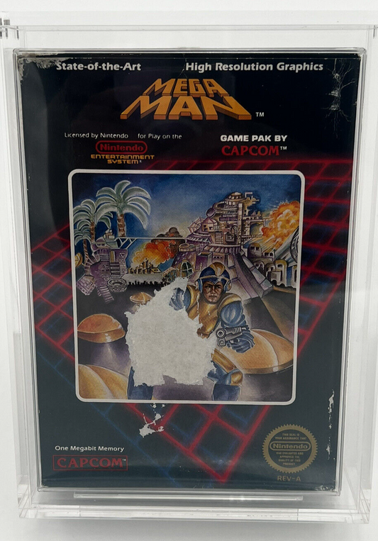 Mega Man #1 ORIGINAL Nintendo NES Complete in Box CIB RETRO VIDEO GAME