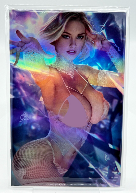TOTALLY RAD EMMA FROST SHIKARII FOIL LIMITED EDITION 10 COPIES X-MEN ICE QUEEN