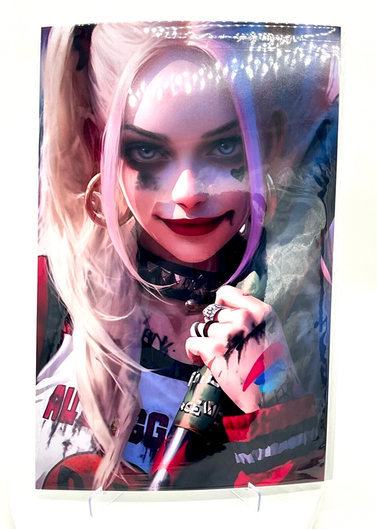 HARLEY QUINN ART PRINT 11X17 INCHES DC COMICS POSTER THE JOKER SUICIDE SQUAD