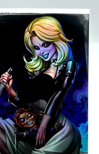 Miss Meow #4 Chucky's Bride Tiffany Ale Garza Virgin Foil LIMITED EDITION 10