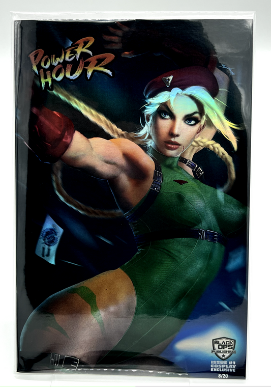 Power Hour #1 Cammy Street Fighter SHIKARII FOIL LIMITED EDITION #8/20