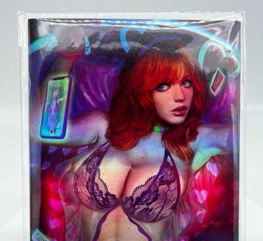 TOTALLY RAD DAPHNE SCOOBY DOO SHIKARII FOIL LIMITED ARTIST EDITION #2/10 COPIES