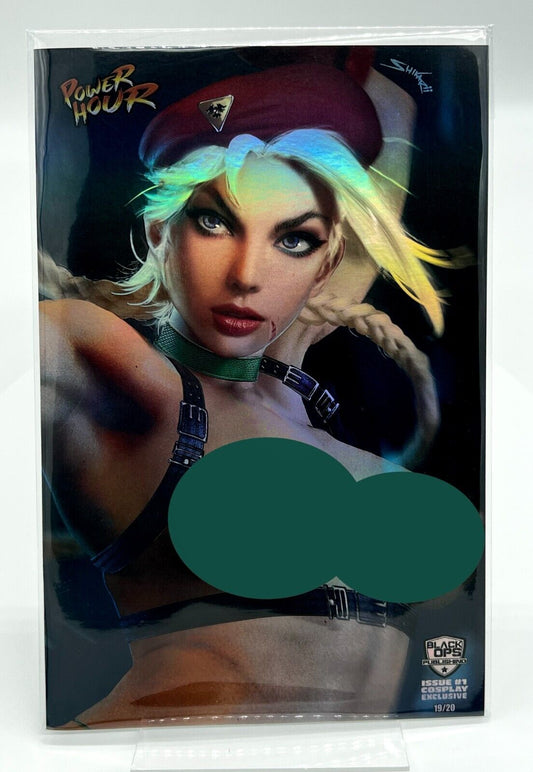 Power Hour #1 Cammy Street Fighter SHIKARII Close Up FOIL LIMITED EDITION #19/20