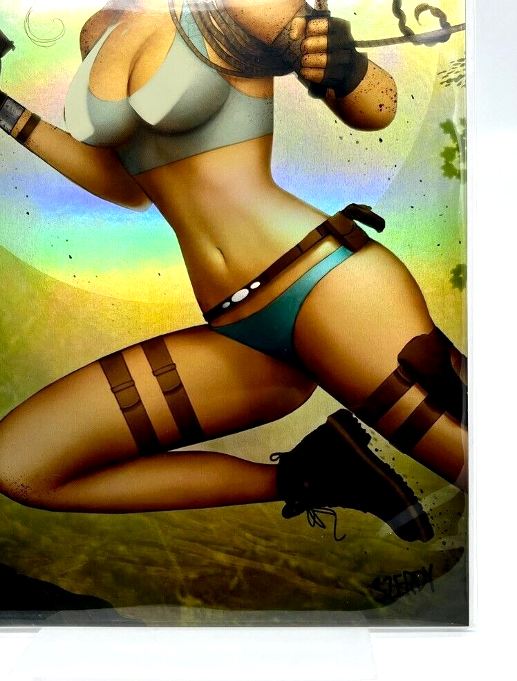 Tomb Raider Lara Croft Nathan Szerdy Virgin Foil Limited Edition #20