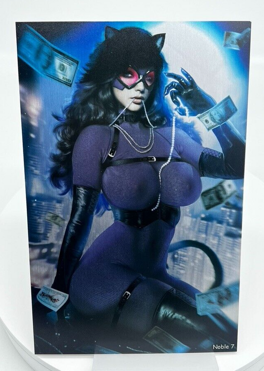 TOTALLY RAD CATWOMAN COSPLAY SHIKARII METAL COVER LIMITED ARTIST EDITION  #9/10