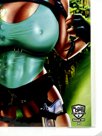 Power Hour #1 LARA CROFT Tomb Raider Fernando Rocha LIMITED ARTIST EDITION #3/5