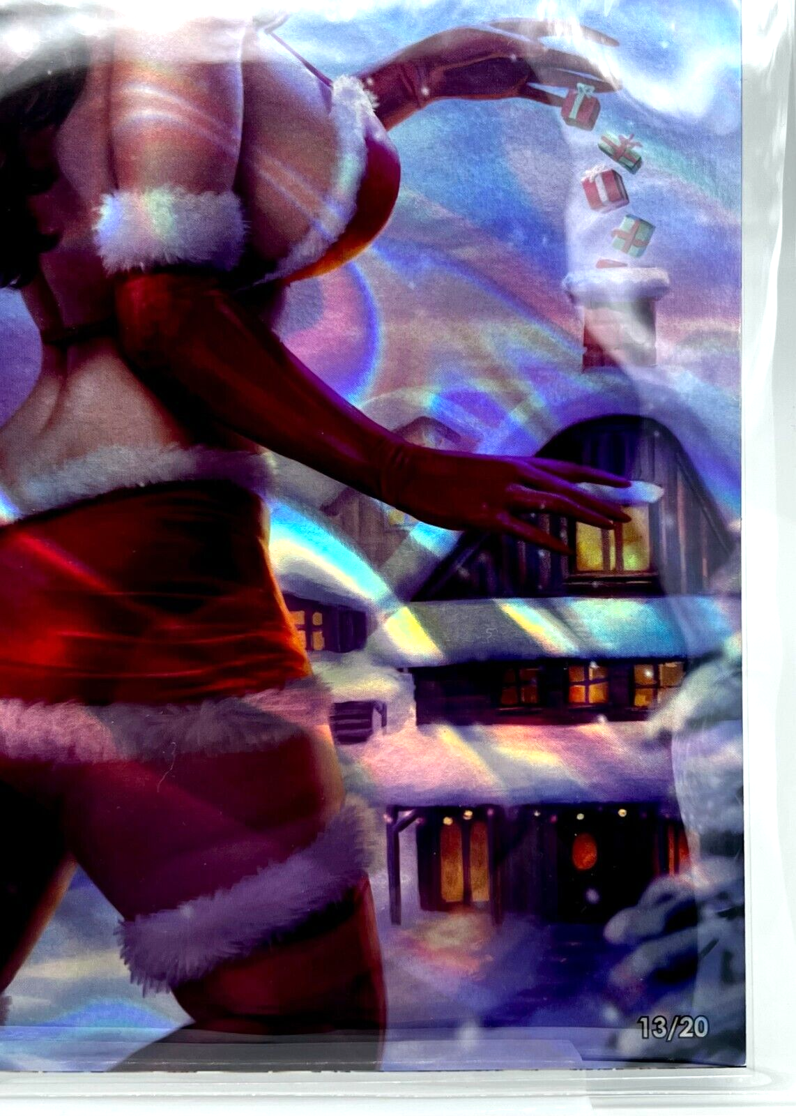 Valkyrie Saviors #3 Christmas Holiday Sun Khamunaki Virgin LAVA FOIL #13/20