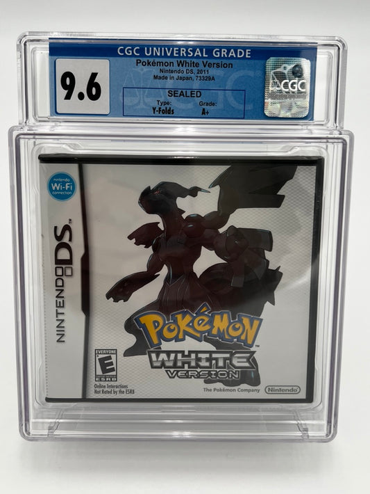 Pokemon White Version Nintendo DS - Sealed CGC 9.6