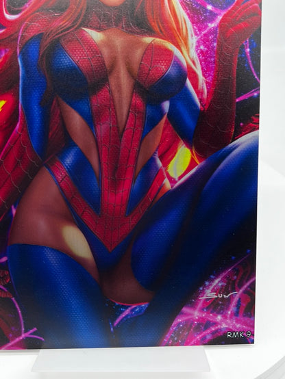Con Artist Scarlett Webslinger Spider-Woman METAL - Sun Khamunaki Limited Edition