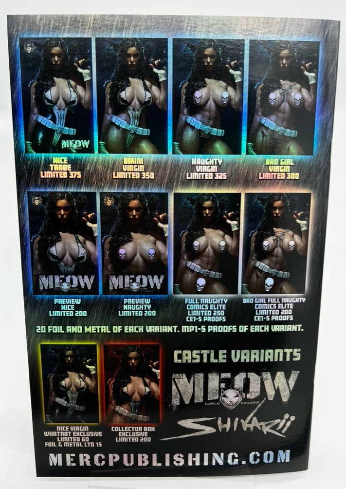 Miss Meow #7 Castle Punisher FOIL - Shikarii Publisher Edition