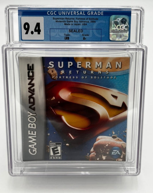 Superman Returns Gameboy Advance Graded CGC