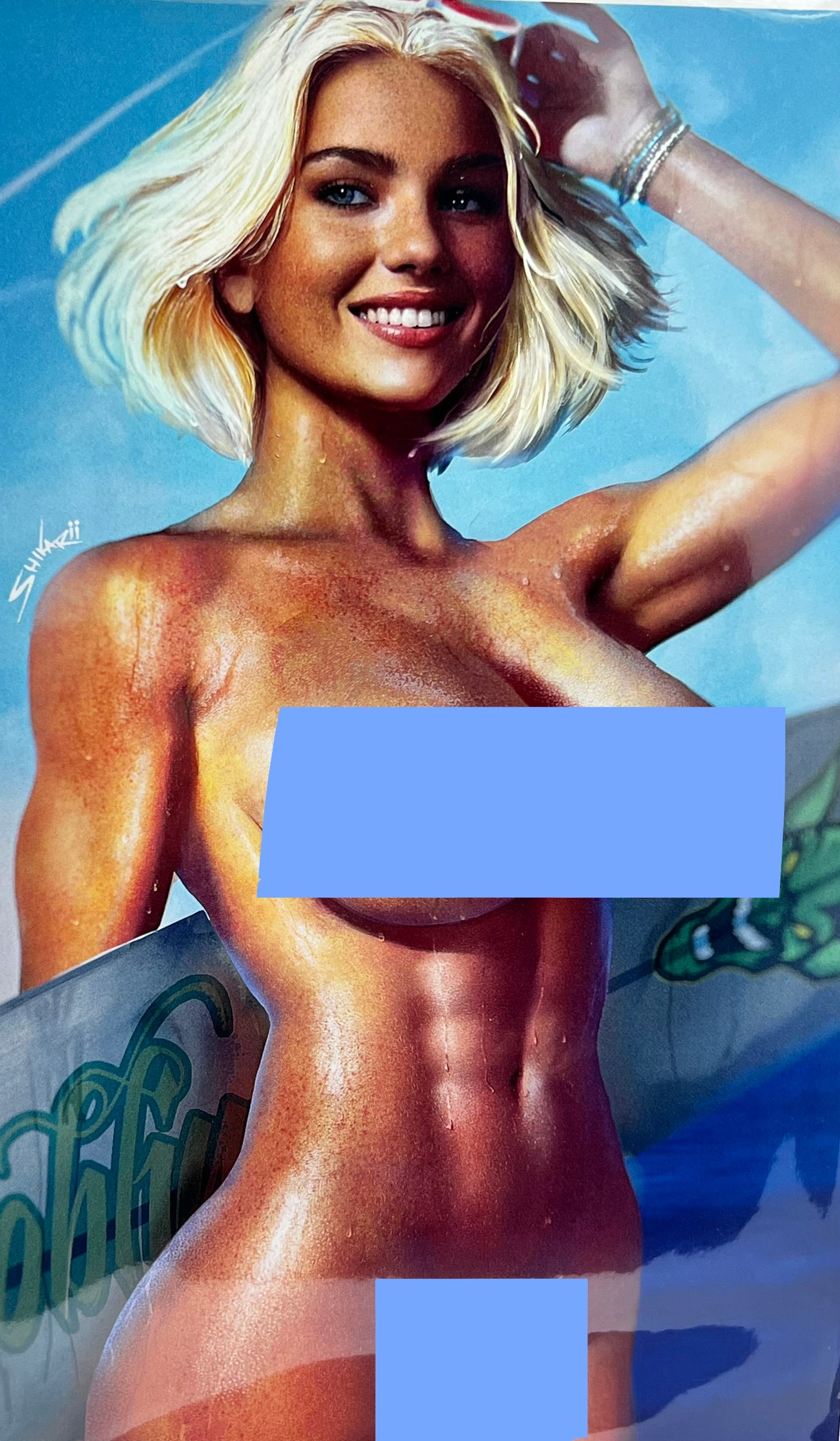 Totally Rad Power Girl Naughty - Shikarii Limited Edition