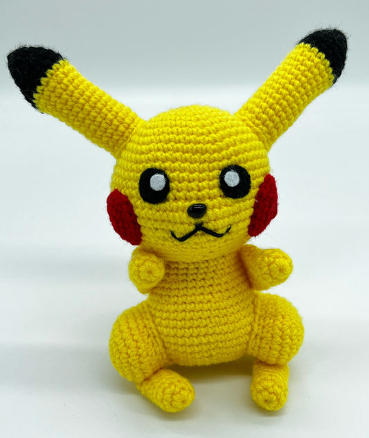 Pikachu Pokémon Amigurumi - Perhandmade