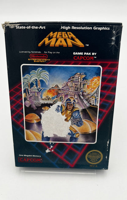 Mega Man 1 NES Nintendo CIB Complete in Box