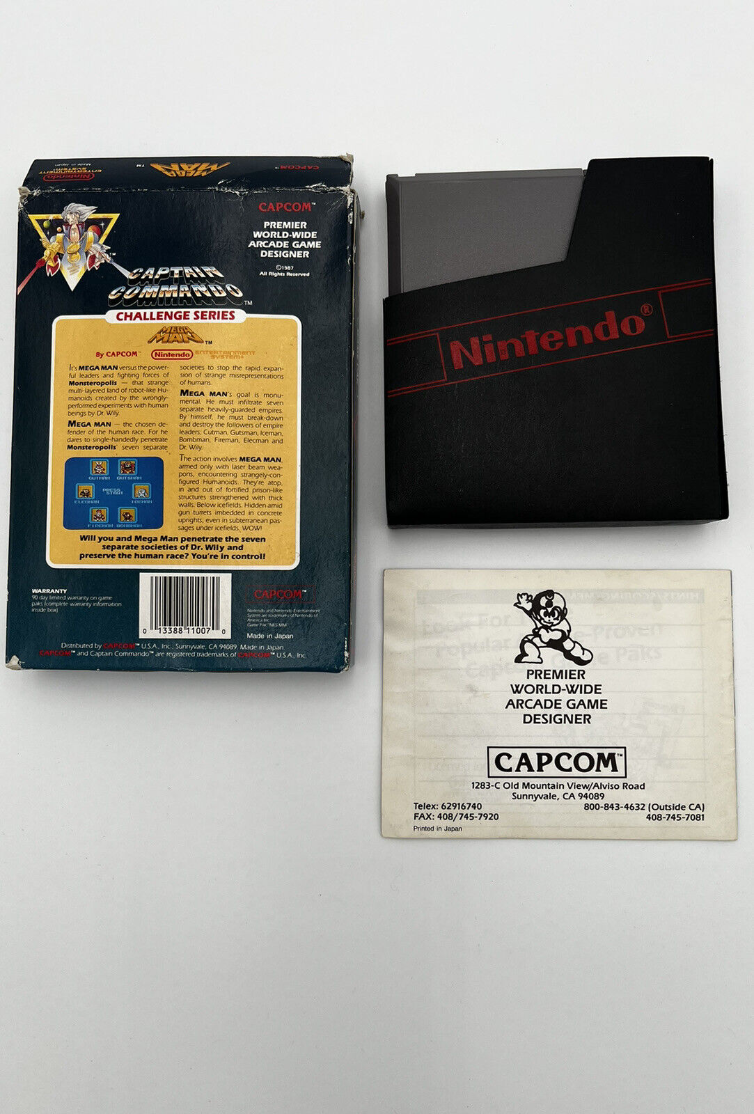 Mega Man 1 NES Nintendo CIB Complete in Box