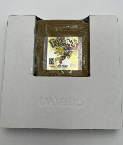 Pokemon Gold Version Nintendo Game Boy Color Video Game CIB Complete In Box 2000