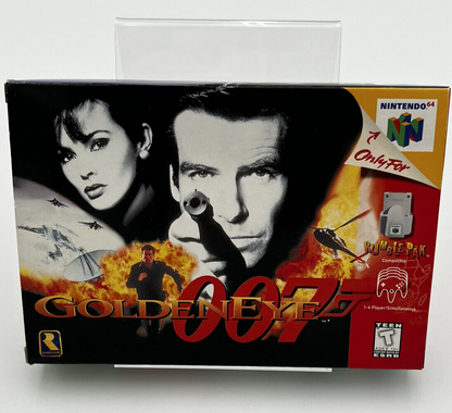 GoldenEye 007 Nintendo 64 (N64) COMPLETE IN BOX 1997 CIB RETRO VIDEO GAME