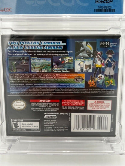 Pokemon Black Version 2 Nintendo DS SEALED GRADED 9.2
