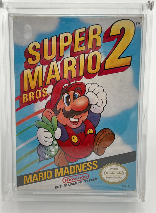 Super Mario Bros. 2 (Nintendo NES, 1988) COMPLETE IN BOX CIB RETRO VIDEO GAME
