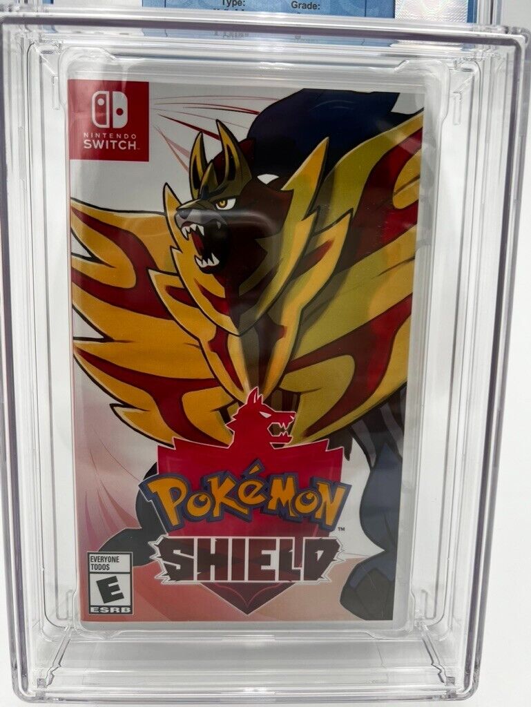 NEW Pokemon Shield Nintendo Switch VIDEO GAME SEALED GRADED CGC 9.4 WATA