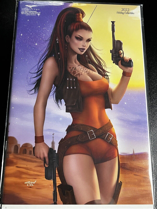ZENESCOPE 2022 MAY THE 4TH COSPLAY SUN KHAMUNAKI COLLECTIBLE COVER #1 LTD TO 375