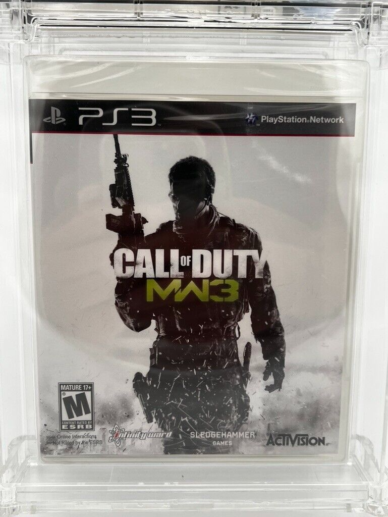 Call of Duty Modern Warfare 3 Playstation 3 NEW SEALED GRADED WATA 9.4 MW3 PS3