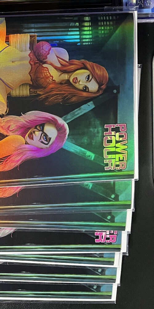 Power Hour #1 MJ Prisoner Cosplay Sidney Augusto Trade Dressl LIMITED 225 COPIES