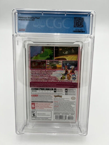 Pokemon Shining Pearl Nintendo Switch NEW SEALED GRADED CGC 9.4 VIDEO GAME WATA
