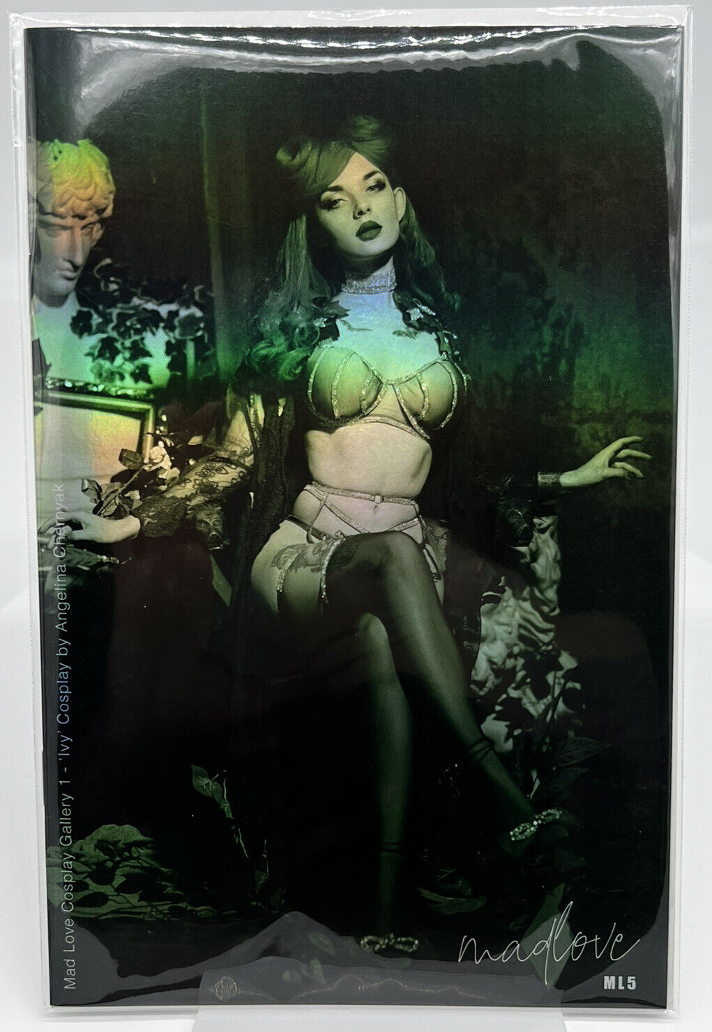 Mad love POISON IVY Angelina Chernyak VIRGIN FOIL LIMITED PUBLISHER #5 Of 5