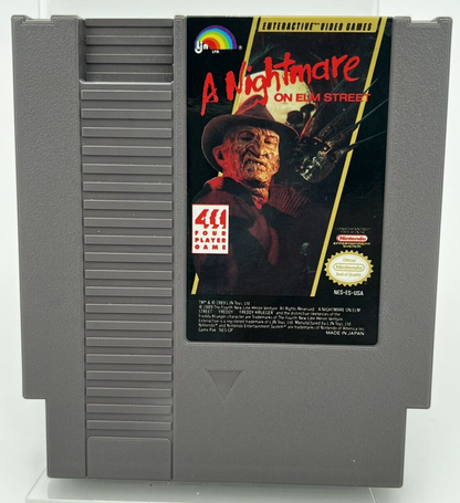 Nightmare on Elm Street Nintendo NES 1990 COMPLETE IN BOX CIB RETRO VIDEO GAME