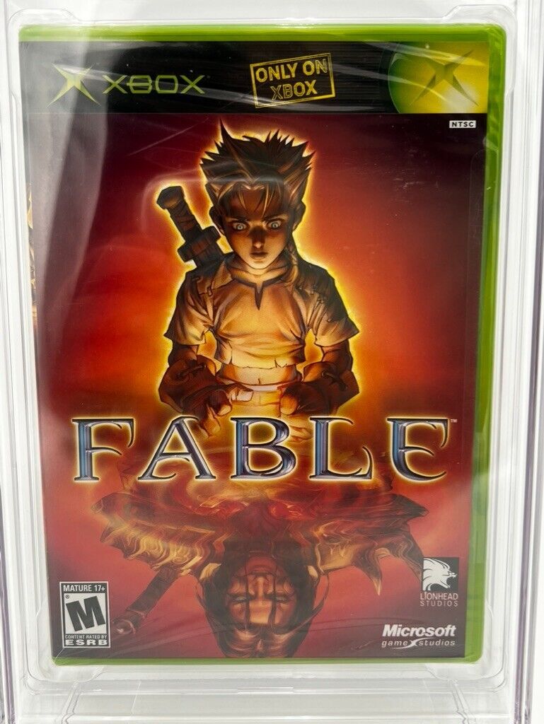 Fable for Xbox Original SEALED GRADED CGC 9.4 NEW VIDEO GAME