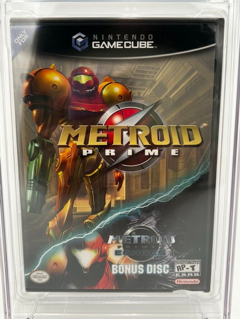 NEW Metroid Prime Echoes Bonus Disc VIDEO GAME GameCube SEALED GRADED CGC 9.6