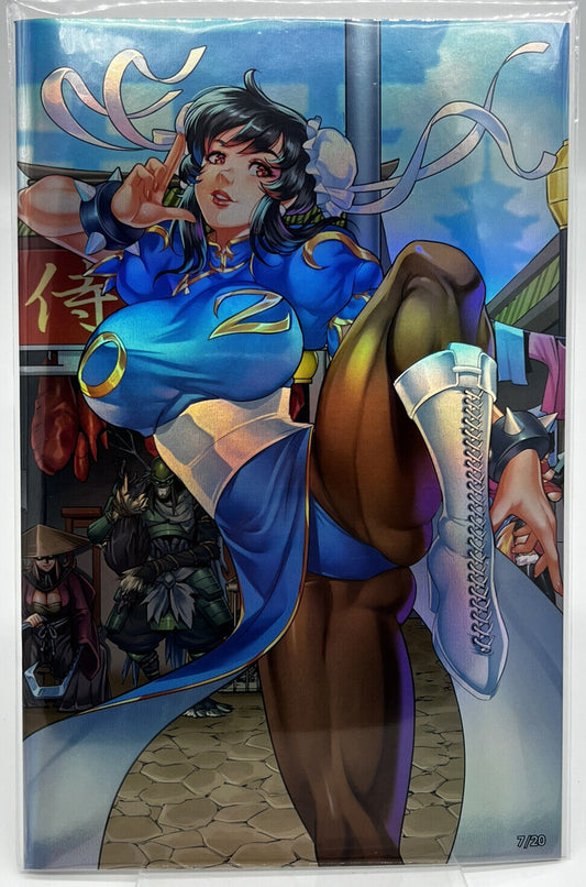 SAMURAI OF OZ 2 Chun Li Dorothy Street Fighter Lena Dai FOIL LIMITED #7/20