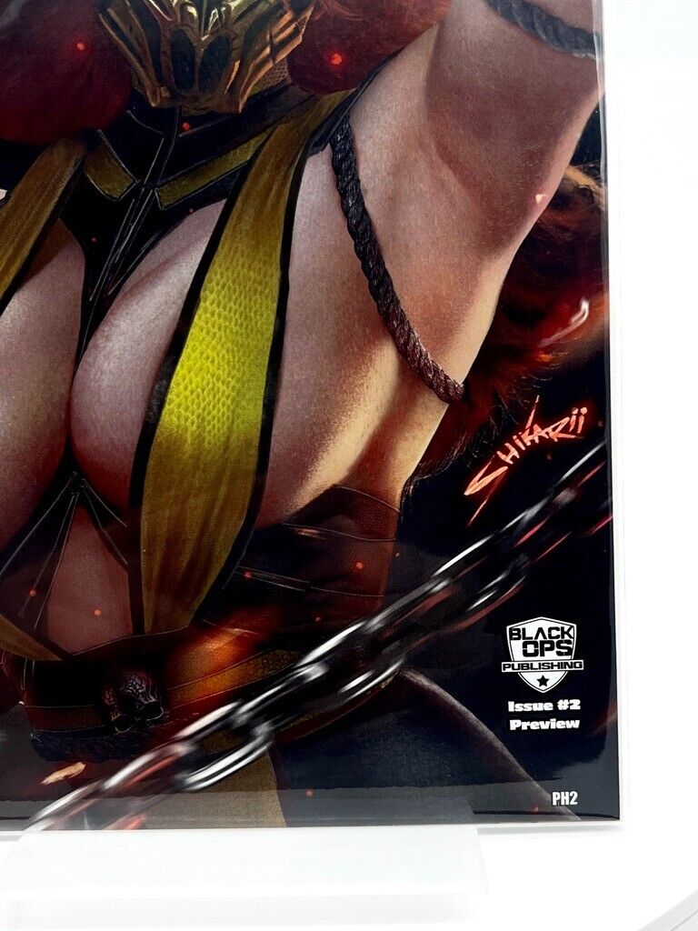 Power Hour Scorpiona Shikarii Preview LTD PUBLISHER COPY #2/5 Mortal Kombat