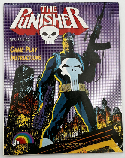 The Punisher Nintendo NES COMPLETE IN BOX CIB RETRO VIDEO GAME FRANK CASTLE