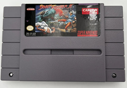 Street Fighter #2 Super Nintendo VIDEO GAME COMPLETE IN BOX CAPCOM CIB