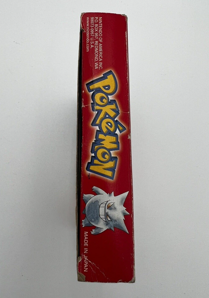 Pokémon Red Version NINTENDO Gameboy Complete In Box CHARIZARD CIB