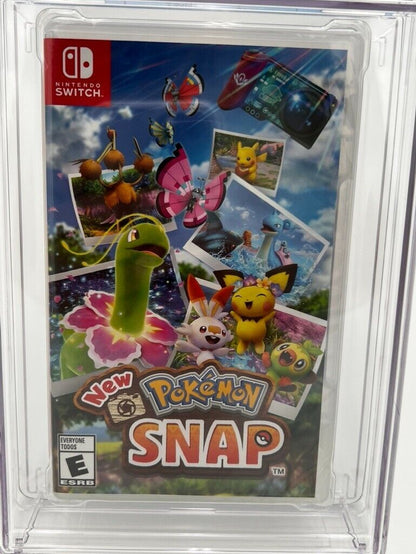 New Pokemon Snap Nintendo Switch SEALED GRADED CGC 9.6 RETRO VIDEO GAME WATA