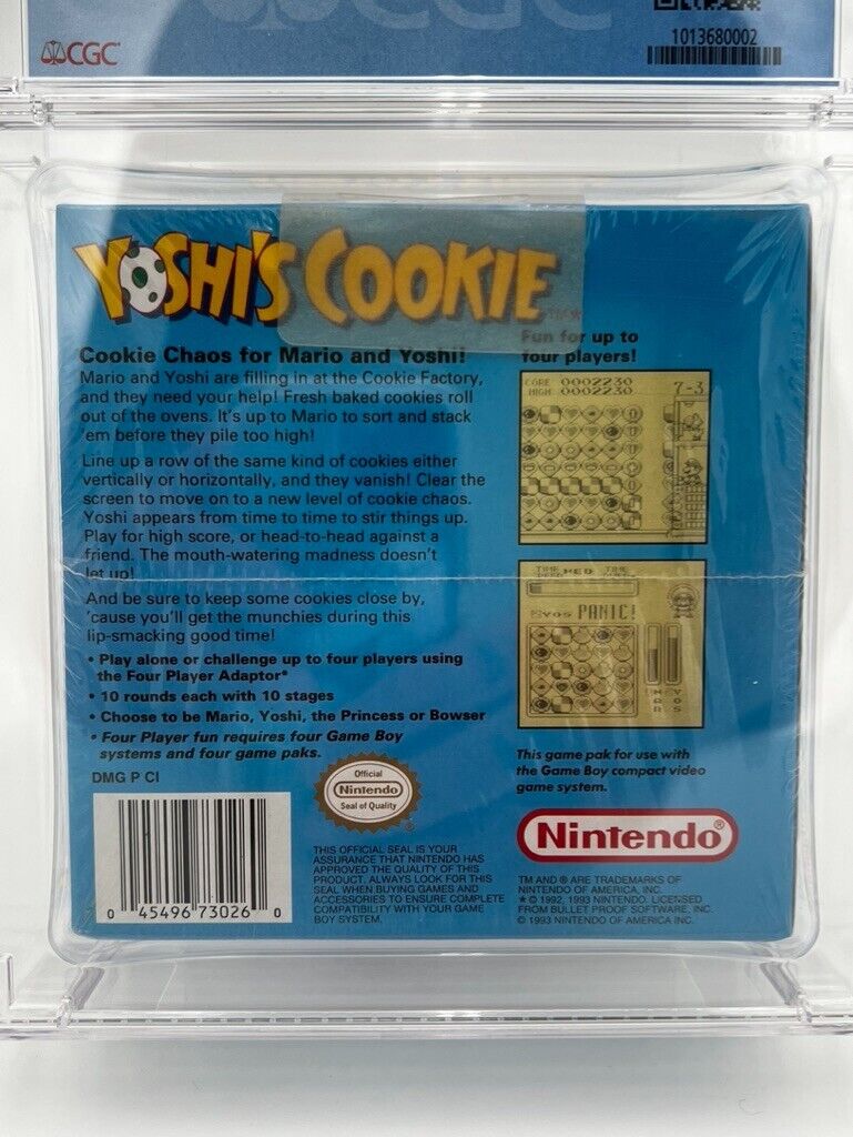 Yoshi's Cookie (Nintendo Game Boy, 1993)
