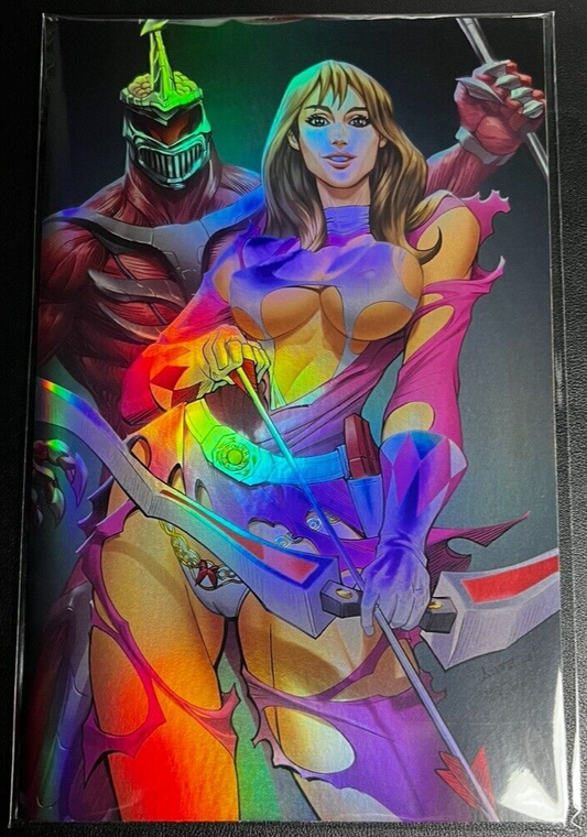 M HOUSE POWER RANGERS KIMBERLY LORD ZEDD ALFRET LE FOIL LIMITED TO 20 MELINDA'S