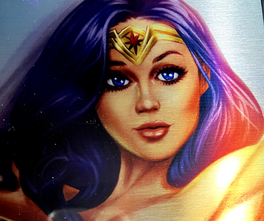 M House Wonder Woman Alfret Le METAL LIMITED EDITION ARTIST PROOF #2/10 MELINDAS